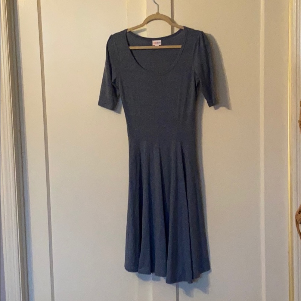 Full Skirt Jersey Soft Dress - Picture 1 of 5